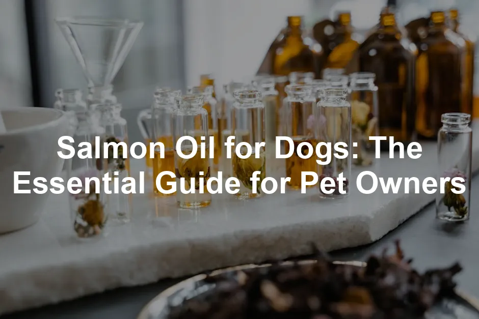 Featured image for Salmon Oil for Dogs: The Essential Guide for Pet Owners