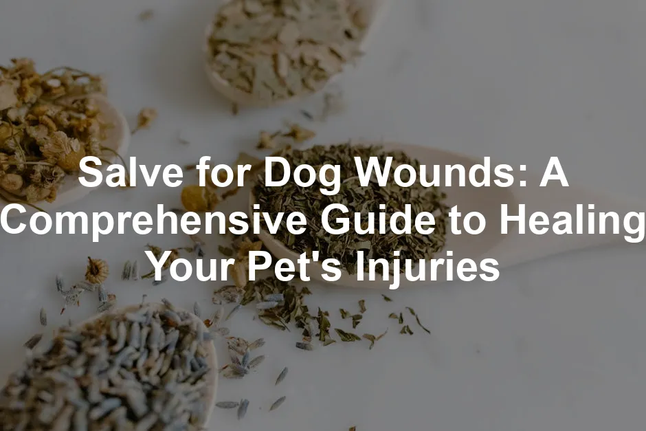 Featured image for Salve for Dog Wounds: A Comprehensive Guide to Healing Your Pet's Injuries