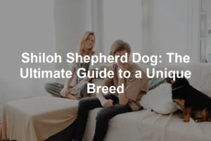 Featured image for Shiloh Shepherd Dog: The Ultimate Guide to a Unique Breed