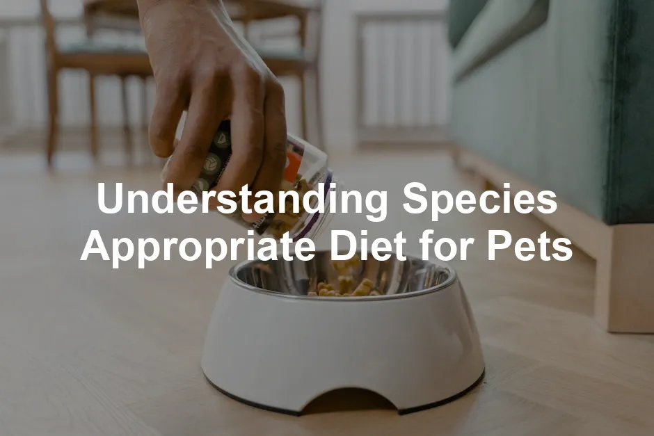 Featured image for Understanding Species Appropriate Diet for Pets