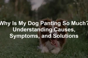 Featured image for Why Is My Dog Panting So Much? Understanding Causes, Symptoms, and Solutions