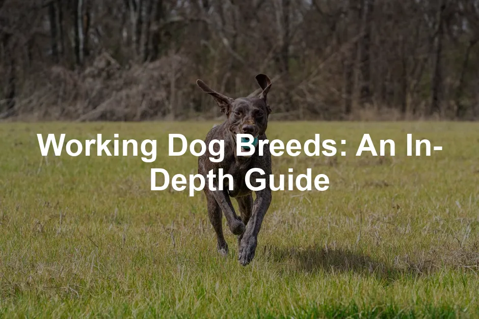 Featured image for Working Dog Breeds: An In-Depth Guide